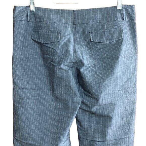 Tracy Evans Limited Womens Gauchos Capris Dress Pants Wide Leg Gray Size 13 - Picture 4 of 7